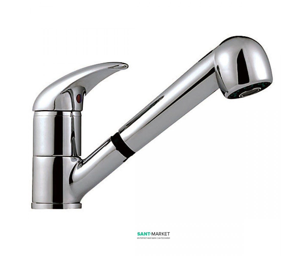 Змішувач для кухні з висувним душем Ferro Ancona змішувач BAN8