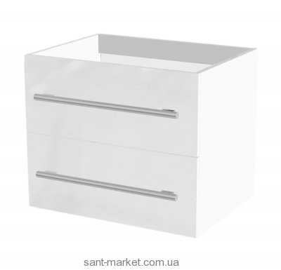 Тумба под раковину Gorenje Avon F60.71 подвесная 60х45х50 белый глянец 791807