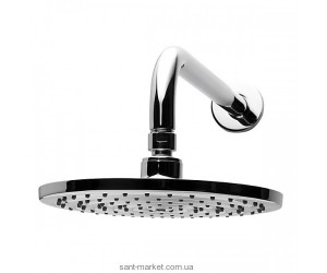 Верхний душ с тропическим душем Ferro коллекция Rotondo хром NPT03