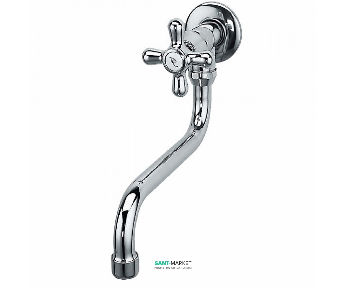 Смеситель для кухни Ferro Retro одновентильный настенный Z40