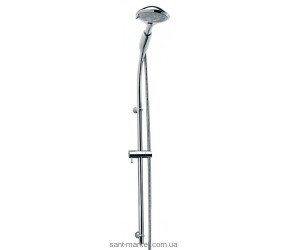 Душовий гарнітур зі штангою Ferro колекція Toscania хром N58