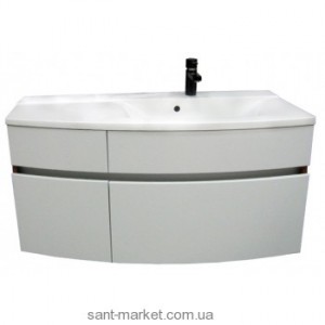 Тумба под раковину Gorenje Oasis F 105.30 R подвесная справа 105х49.5х50 белый/матовый 790194