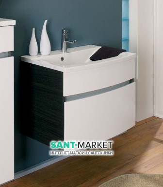 Тумба под раковину Gorenje Oasis F 70.30 подвесная 70х49.5х50 белый/антрацит 790192