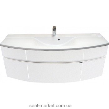 Тумба под раковину Gorenje Oasis подвесная 140х49.5х50 белый 790179