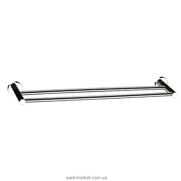 Ferro вішалка для рушників подвійна - 60 см хром AC10