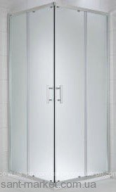 Душові шторки Jika Cubito Pure Silvere 90х90х195 H2512420026681