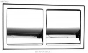 Ferro держатель для туалетной бумаги закрытой застройки двойной AC31