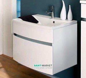 Тумба под раковину Gorenje Oasis подвесная 70х49.5х50 белый 790189