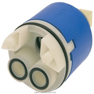 Ferro Керамическая головка для смесителя одновентильного  40 мм - высокий GW1