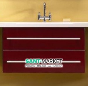 Тумба под раковину Gorenje Avon F 90.13 подвесная 90х45х50 бордо 786106