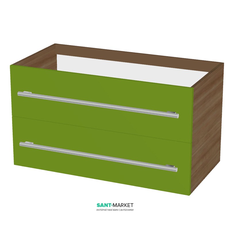 Тумба под раковину Gorenje Avon F 90.13 подвесная 90х45х50 зеленый 786110