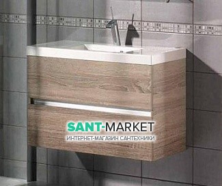 Тумба під раковину Gorenje Lorencio F 60.84 підвісна коричневий дуб 60х45.5х50 792861