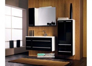 Тумба під раковину Gorenje Avon F 90.13 підвісна 90х45х50 чорний 786104