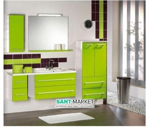 Тумба под раковину Gorenje Avon F 90.13 подвесная 90х45х50 зеленый 786105