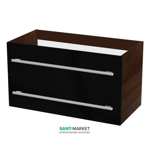 Тумба под раковину Gorenje Avon F 90.13 подвесная 90х45х50 черный 786109