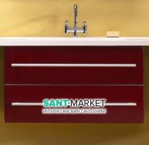 Тумба под раковину Gorenje Avon F 90.13 подвесная 90х45х50 бордо 786111