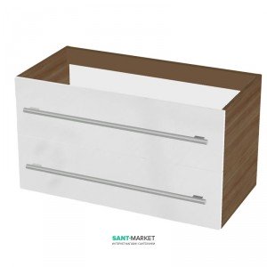 Тумба под раковину Gorenje Avon F 90.13 подвесная 90х45х50 белый глянец 786114