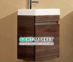 Тумба под раковину Gorenje Bonsai F 40.02 подвесная 40х21.8х50 дуб коричневый 792812