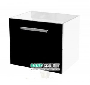 Тумба під раковину Gorenje Alano F 60.87 підвісна 60х45 5х50 чорний глянець 792758