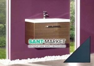 Тумба під раковину Gorenje Leonides F 80.83 підвісна 80х45.5х45 коричневий дуб 792827