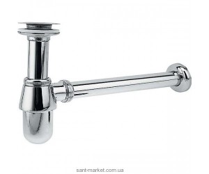 Ferro Сифон универсальный бутылочный  латунная  хром S30