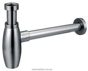 Ferro Cіфон овальний крацована нікель S286NC