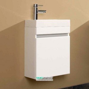 Тумба під раковину Gorenje Bonsai F 40.02 підвісна 40х21.8х50 білий глянець 792811