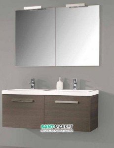 Тумба під раковину Gorenje Leonides F 60.83 підвісна 60х45.5х45 антрацит 792818