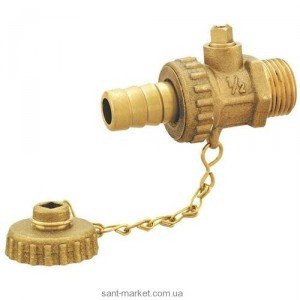 Ferro Кульовий кран для води зливний 1/2 