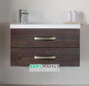 Тумба під раковину Gorenje Slim F 80.05 підвісна 80х50х35 дуб антрацит 791622