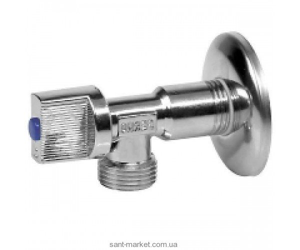 Ferro Кульовий кран для води кутовий водозабірних з розеткою 1/2 Z1238K