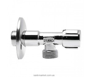 Ferro Грибковый угловой водозаборный кран с удлинительной гайкой 1/2