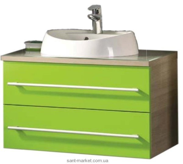 Тумба під раковину Gorenje Avon F60.71 підвісна 60х45х50 зелений глянець 791821