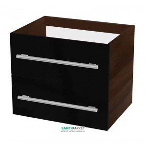 Тумба під раковину Gorenje Avon F60.71 підвісна 60х45х50 чорний глянець 791820