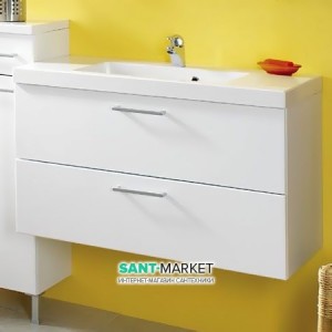 Тумба під раковину Gorenje Quadra F 90.65 підвісна 90х45х50 білий глянець 791471