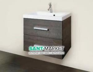 Тумба під раковину Gorenje Quadra F 60.65 підвісна 60х45х60 дуб антрацит 791470