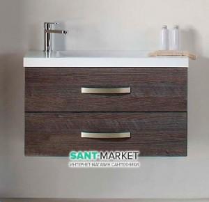 Тумба під раковину Gorenje Slim F 80.05 підвісна 80х50х35 дуб антрацит 791622