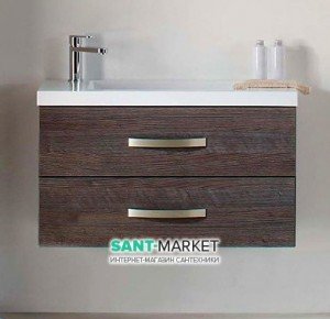 Тумба під раковину Gorenje Slim F 80.05 підвісна 80х50х35 дуб антрацит 791622