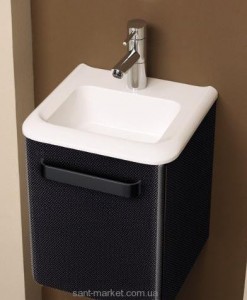 Тумба під раковину Gorenje Jazz Small R права підвісна 35х33х40 карбон глянець 910082