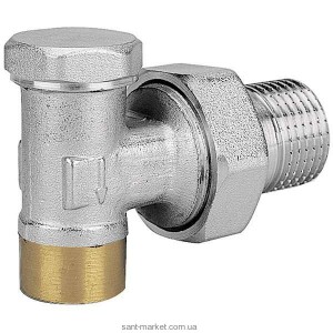 Ferro Радиаторный кран запорный угловой для впайки 1/2” ZK2LY