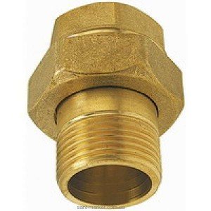 Ferro Латунная соединительная муфта прямая 5/4