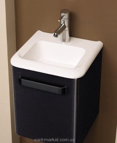 Тумба под раковину Gorenje Jazz Small L левая подвесная 35х33х40 карбон глянец 910083