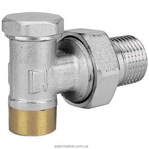 Ferro Радиаторный кран запорный угловой для впайки 1/2” ZK2LY