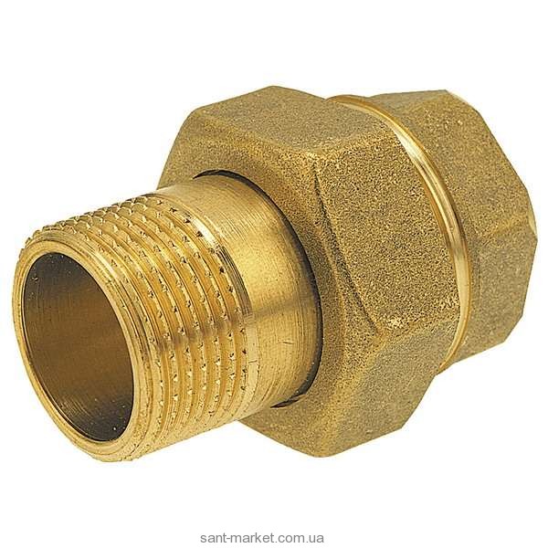 Ferro Латунная соединительная муфта прямая с О-рингом 3/4