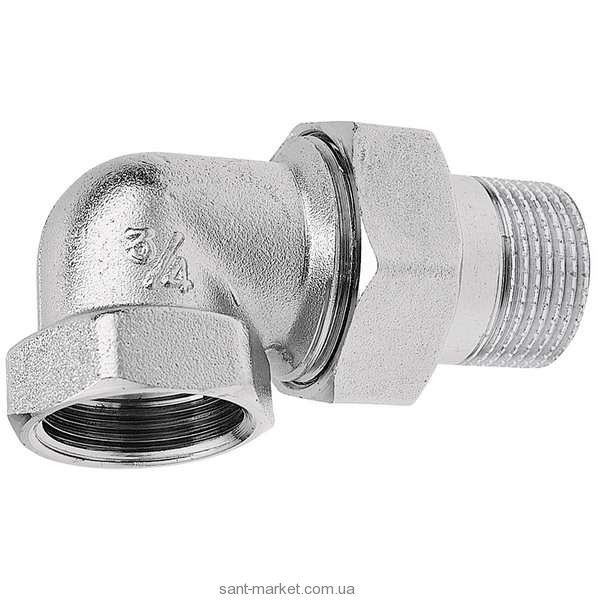 Ferro Латунная соединительная муфта без О-ринга 1/2”  прямая  хром SGCC2