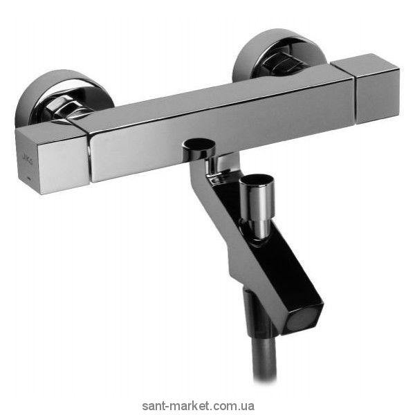 Смеситель двухвентильный для ванны с коротким изливом Jika Cubito H22427004000