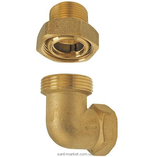 Ferro Латунная сполучна муфта кутова з О-рингом 1/2 