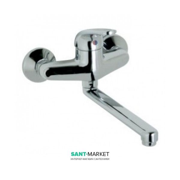 Змішувач для кухні одноважільний настінний Jika Olymp H51617004210