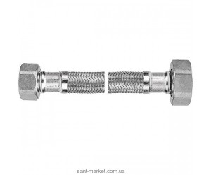 Ferro Шланг в стальной оплётке 3/4” нарезно-нарезной L=70см PWS76