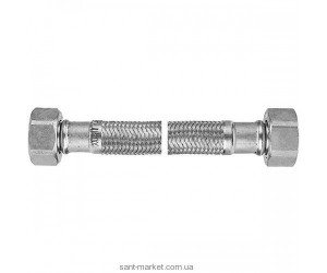 Ferro Шланг в оплётке 1/2”x3/8” нарезно-нарезной L=60см PWS94